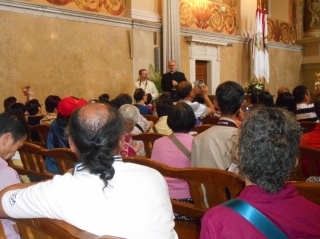 Goscie z oblackiej parafii z Hong Kongu (22 lipca 2014 roku)