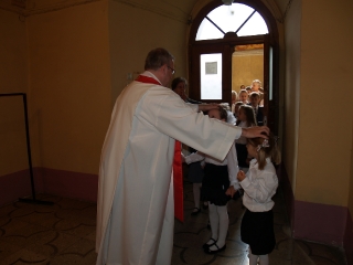 Msza Św. na rozpoczęcie nowego roku szkolnego dla Szkoły św. Marii Magdaleny 2014/2015