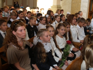 Msza Św. na rozpoczęcie nowego roku szkolnego dla Szkoły św. Marii Magdaleny 2014/2015